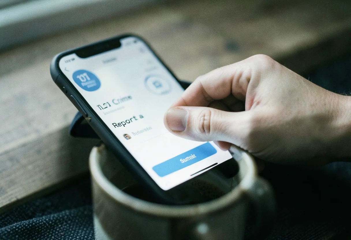 How the 10 21 Police Phone App Works